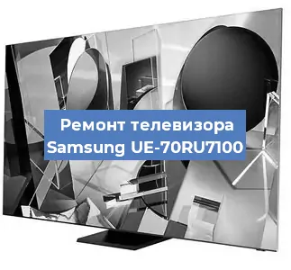 Замена светодиодной подсветки на телевизоре Samsung UE-70RU7100 в Москве